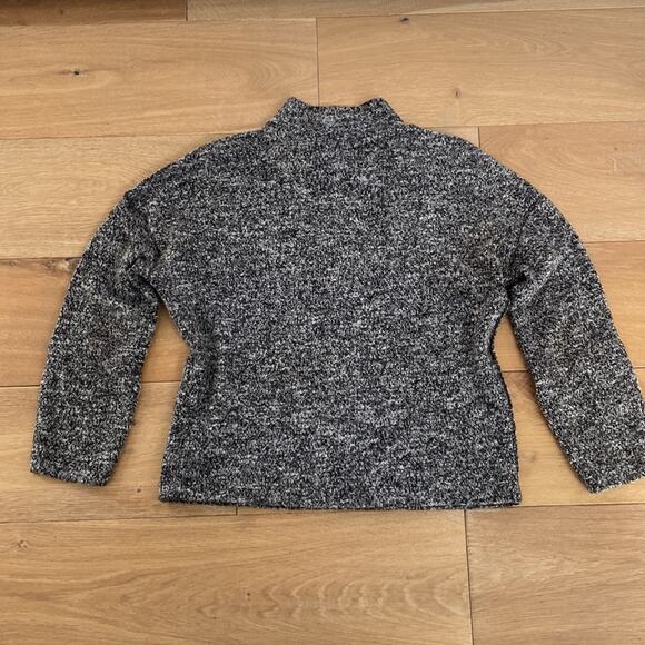 Madewell Marled Mock Neck Sweater - Picture 4 of 6